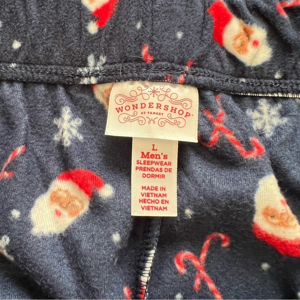NWT Wondershop Men's Pajama Pants- (L) - Picture 6 of 7